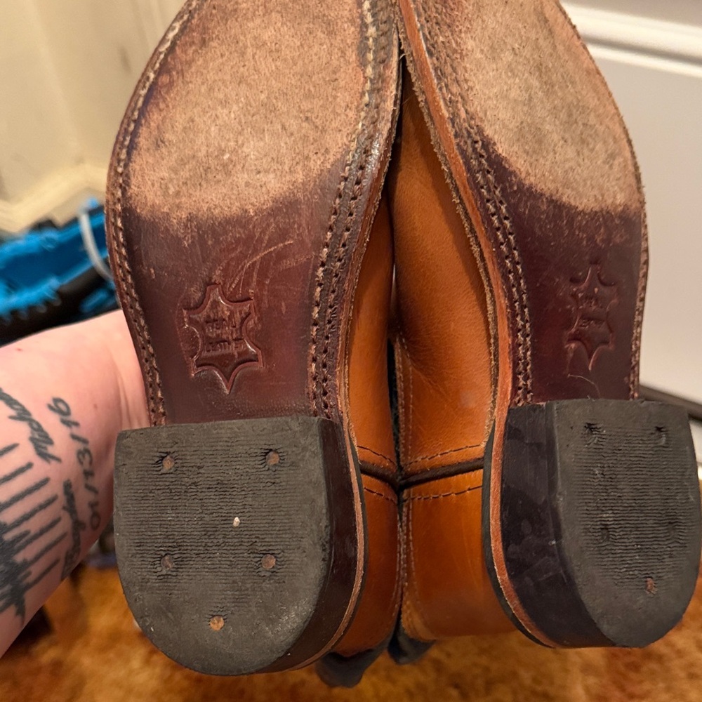 Kids Two-Tone Lightning Cowboy Boots - Black & Brown - Picture 4 of 4
